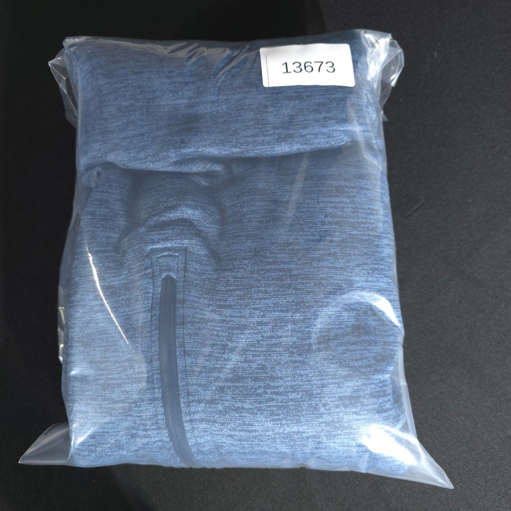 Under Armour ColdGear Quarter Zip Pullover Mens XXL Blue Heathered Training Top - Picture 9 of 9